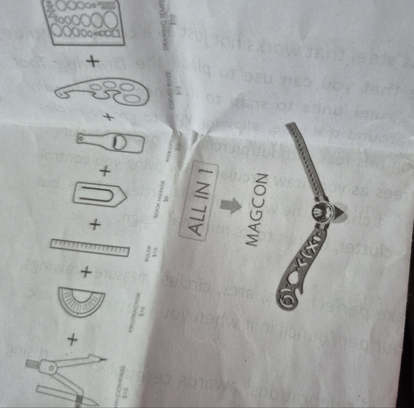 Versatile Black Metallic Ruler Set - Picture 2 of 3